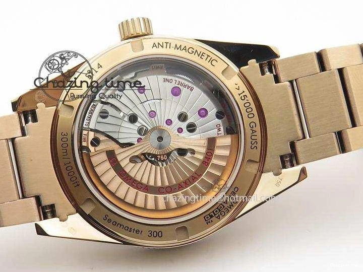 0123 Vibrant Seamaster 300 Master Co-Axial Liquidmetal V6F Best Edition RG On RG Bracelet A8400 (Free Nylon Strap) 8265